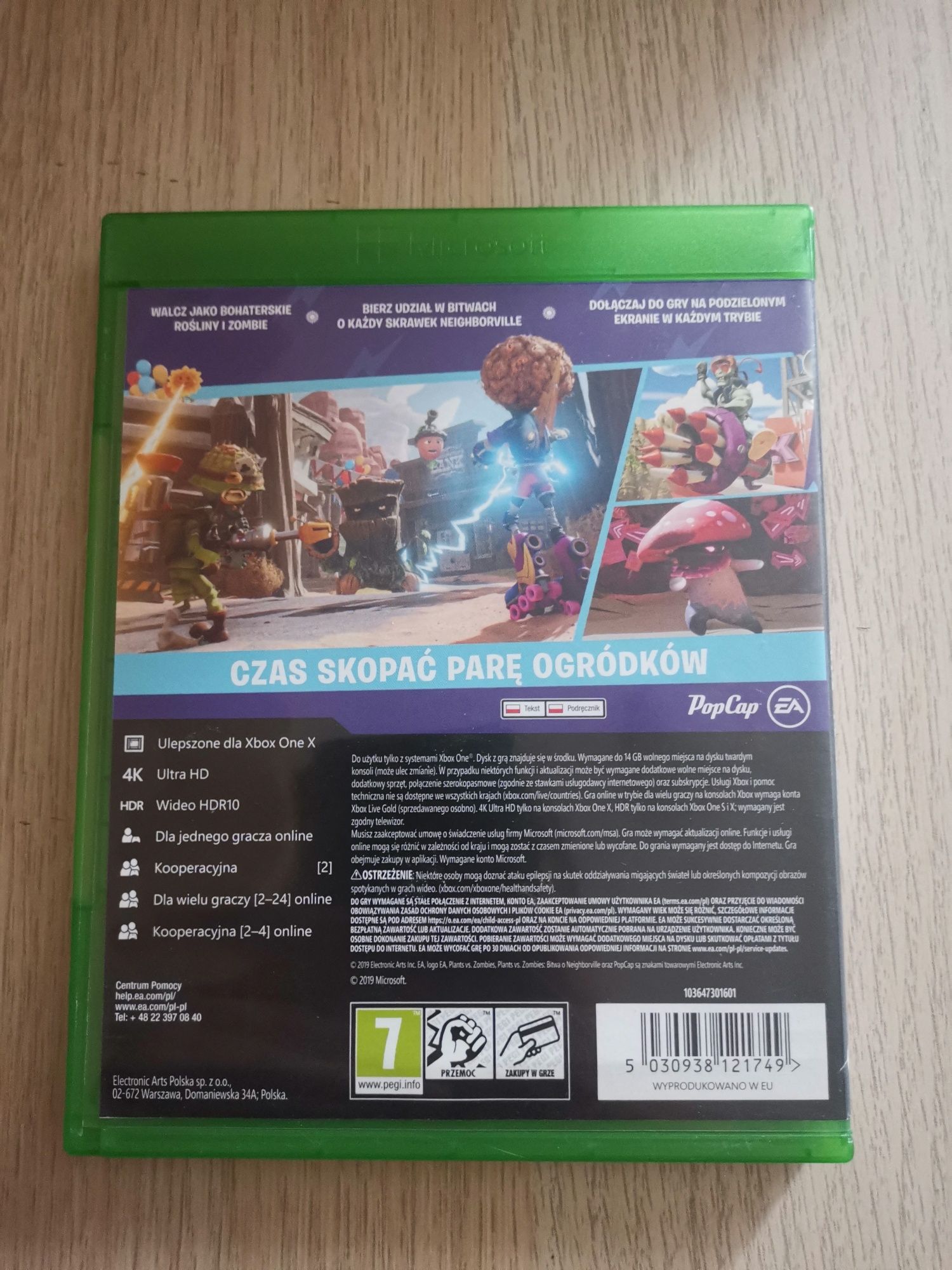 Plants vs zombies Xbox One S X Series