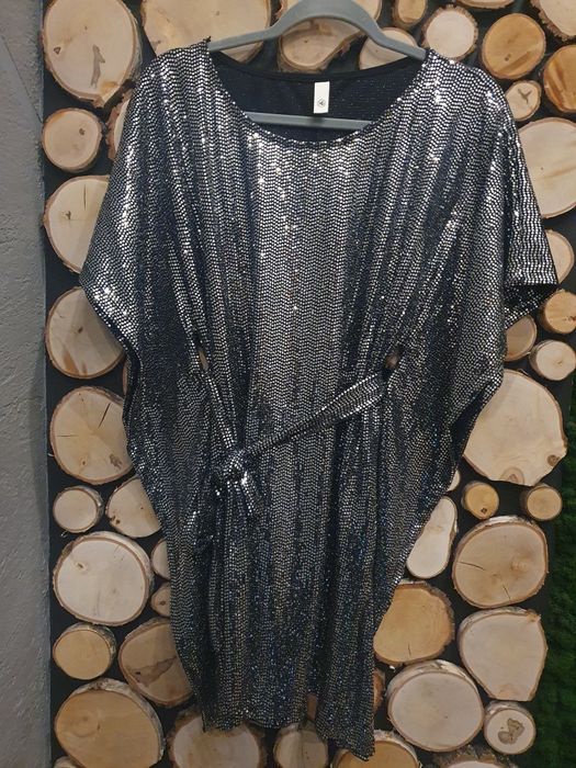 Sukienka,  kimono , cekiny
