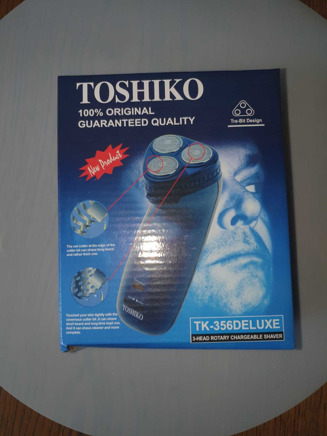 Golarka bezprzewodowa Toshiko do brody, zarostu, męska