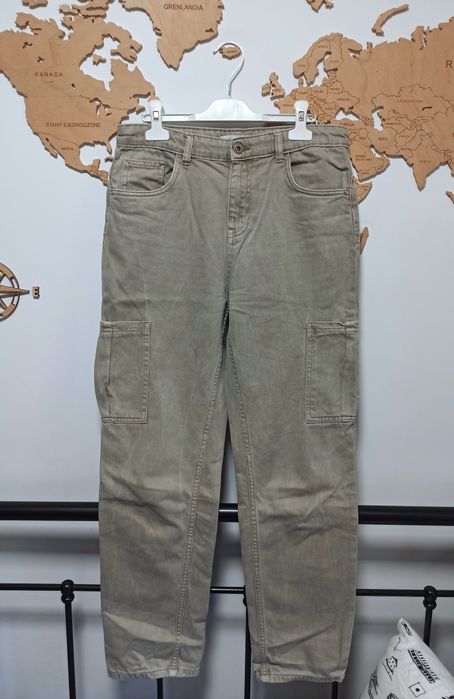 Jak nowe! Spodnie Cargo Reserved 170 cm (15 lat)