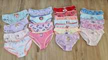 Majtki 122/128 20 sztuk ! Stitch , Minnie Koci Domek Gabi i Psi Patrol