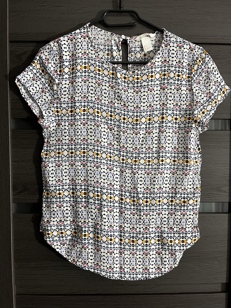 Wzorzysta Bluzka H&M S