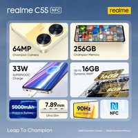 SUPER REALME c55.Pamięć 8/256gb.Android 13.