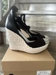 Buty koturny by ola la czarne 37