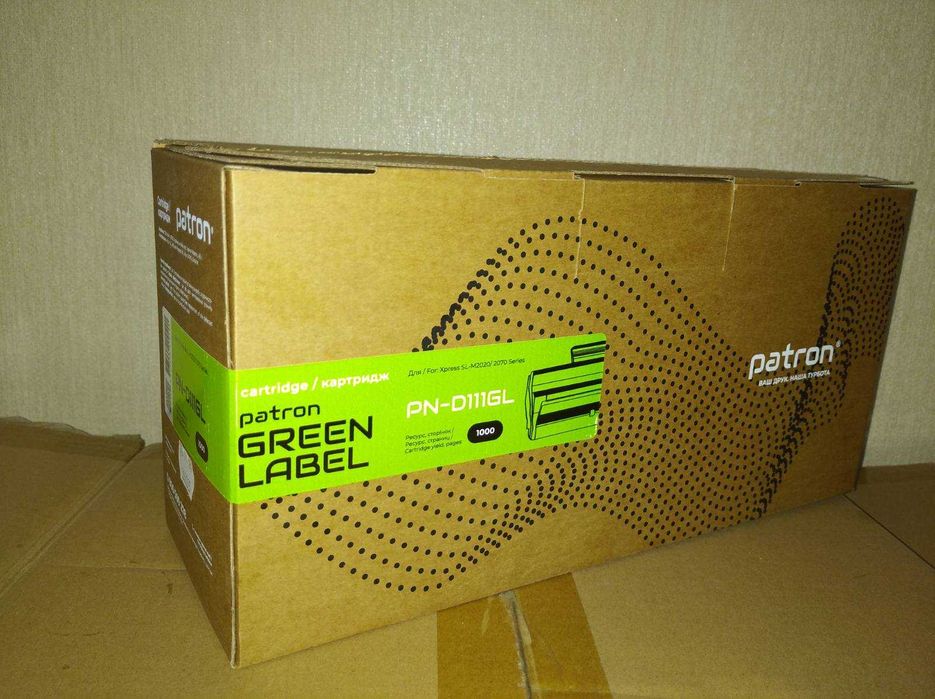 Картридж Patron Samsung MLT-D111L Green Label (Xpress 2020/2070)