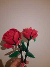 Róża ozdobna - klocki lego