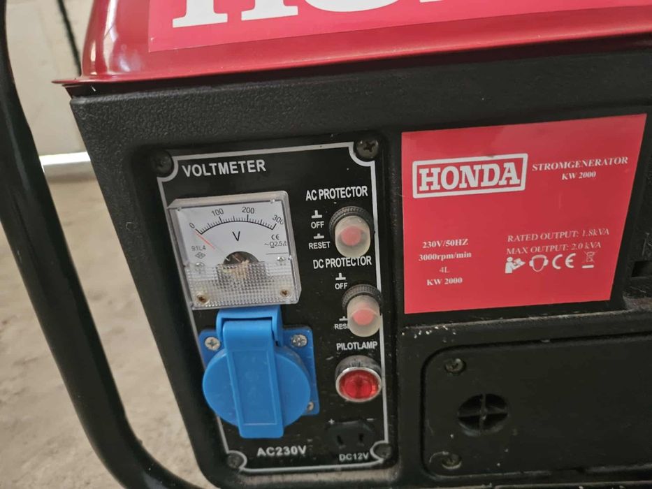Генератор Honda KW2000 2,0 кВт