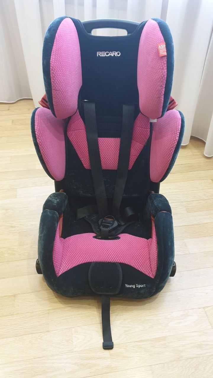 Детское автокресло RECARO Young Sport (Microfibre Pink)