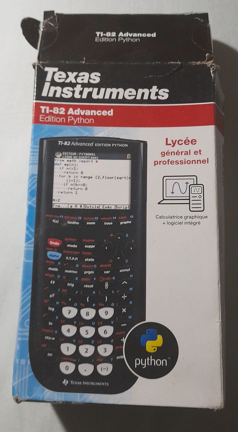 Calculadora Texas Ti-82 Advanced - Edição Python