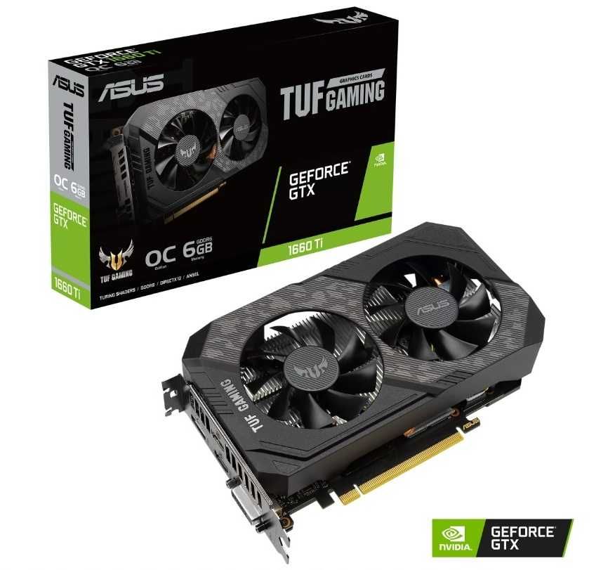 Placa Grafica GPU Nvidia GEFORCE GTX 1660 ti ASUS TUF Gaming