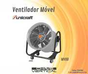 Ventilador Unicraft MV80 JR19