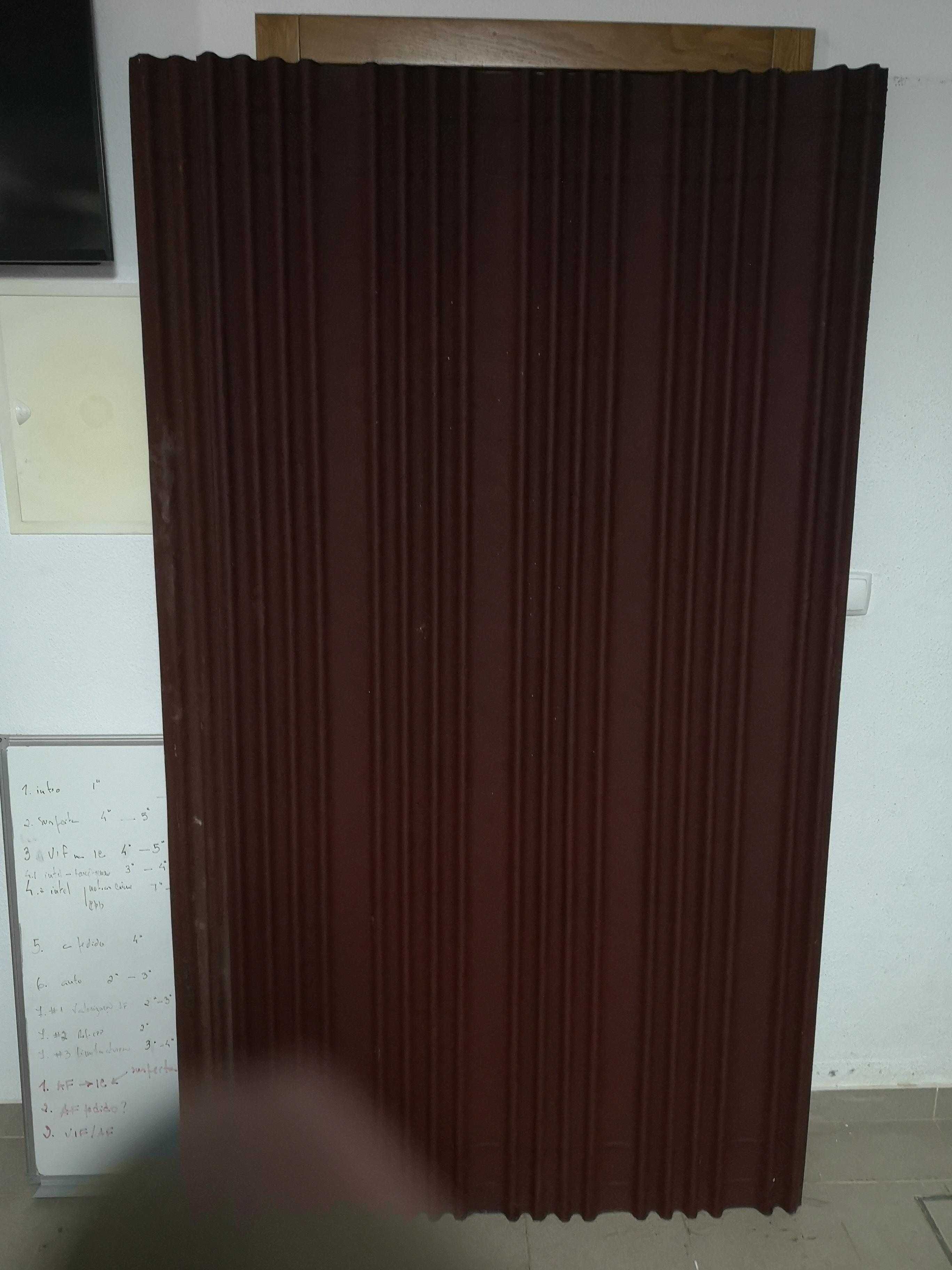 2 Placas onduline placa subtelha 2000x1000