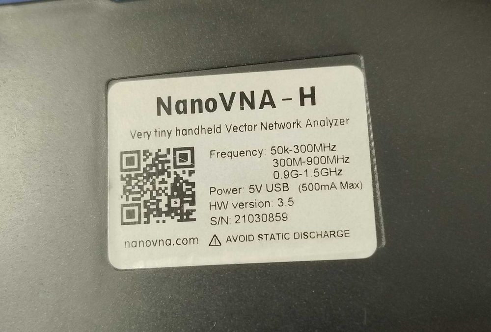 wektorowy analizator antenowy NanoVNA - H