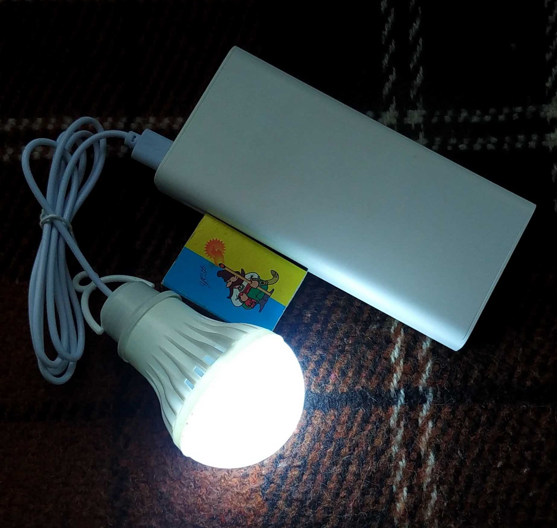 Лампочка світлодіодна USB 5v, 5w. Нова.