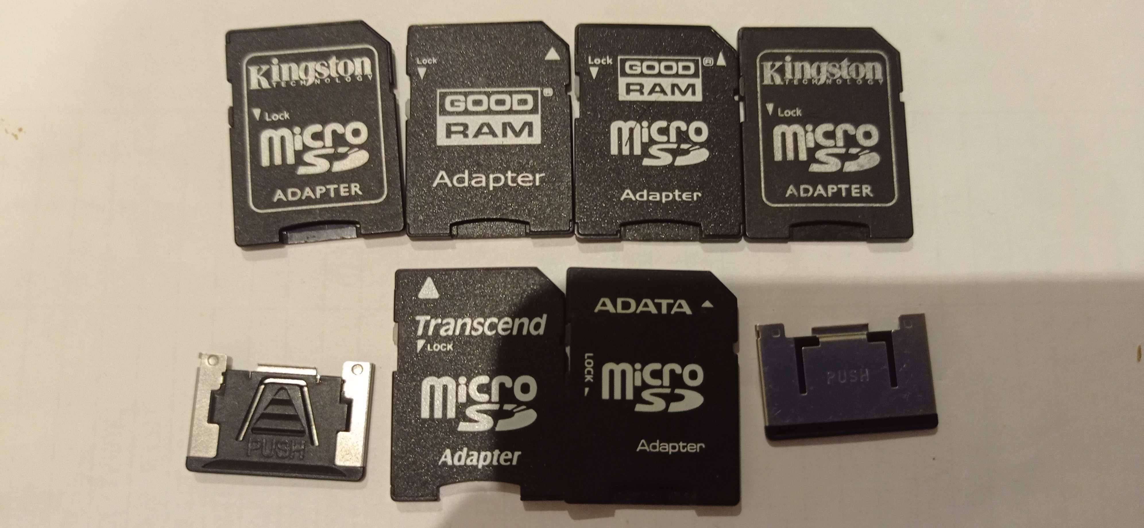 Продам карту пам'яті SD,мікро SD. М2. Перехідники до карт