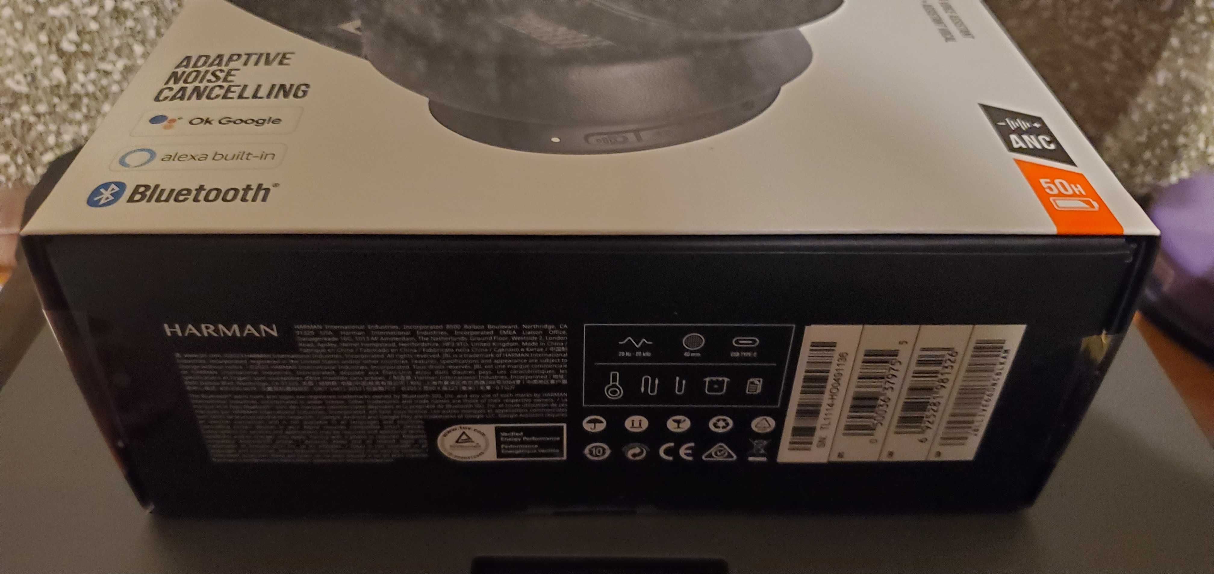 Навушники повнорозмірні бездротові JBL Live 660 NC Black