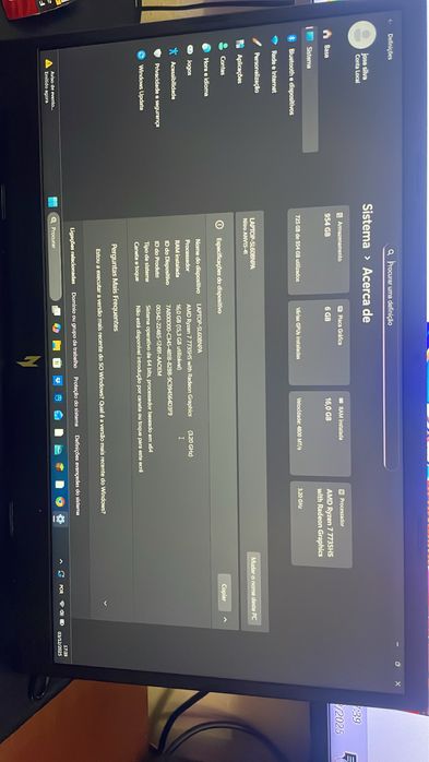 Acer nitro v15 (gaming)