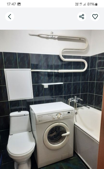 Продам 1к кв. Центр .студия Нижнеднепровская.  Район 6 больницы