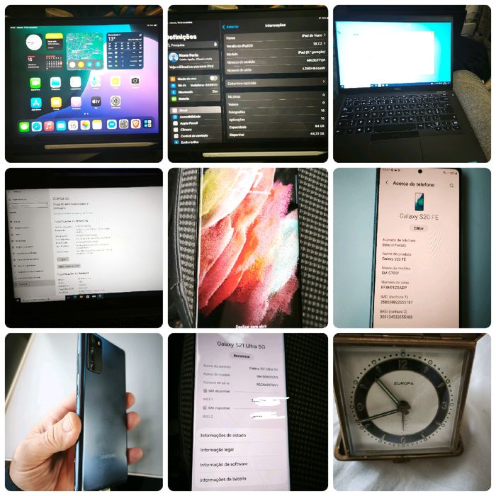 Vários artigos alta tecnologia e qualidade