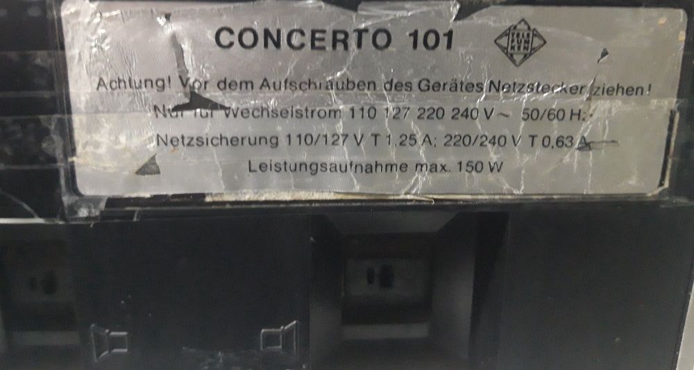 Telefunken Concerto hifi 101