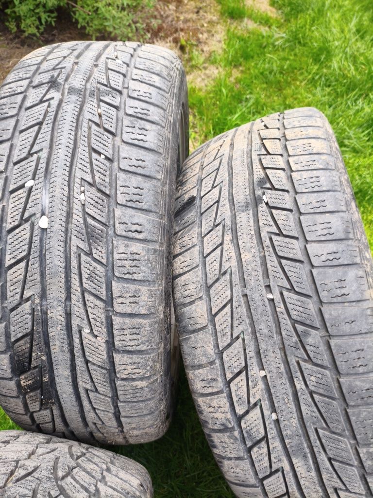 Felgi Alfa Romeo 156 + Opony - całe koła w świetnym stanie! 225/45 R17
