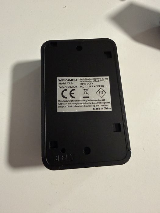 Nowy dzwonek wideo kamera do drzwi bramy furtki czarny wifi bluetooth
