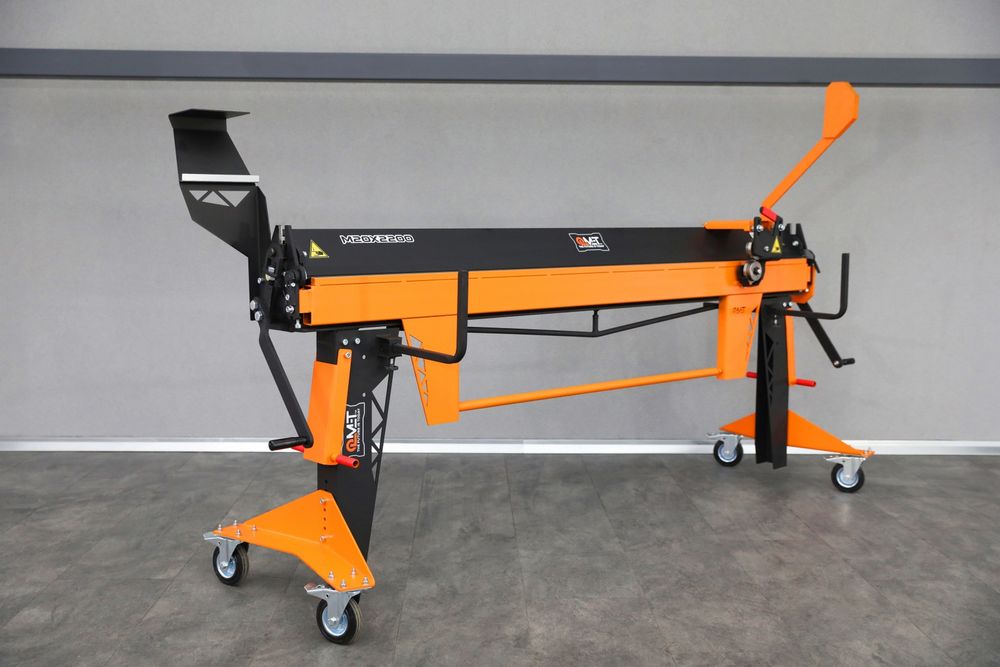 Profesjonalna mobilna Giętarka do blachy Zaginarka dekarska 2,20m  M20