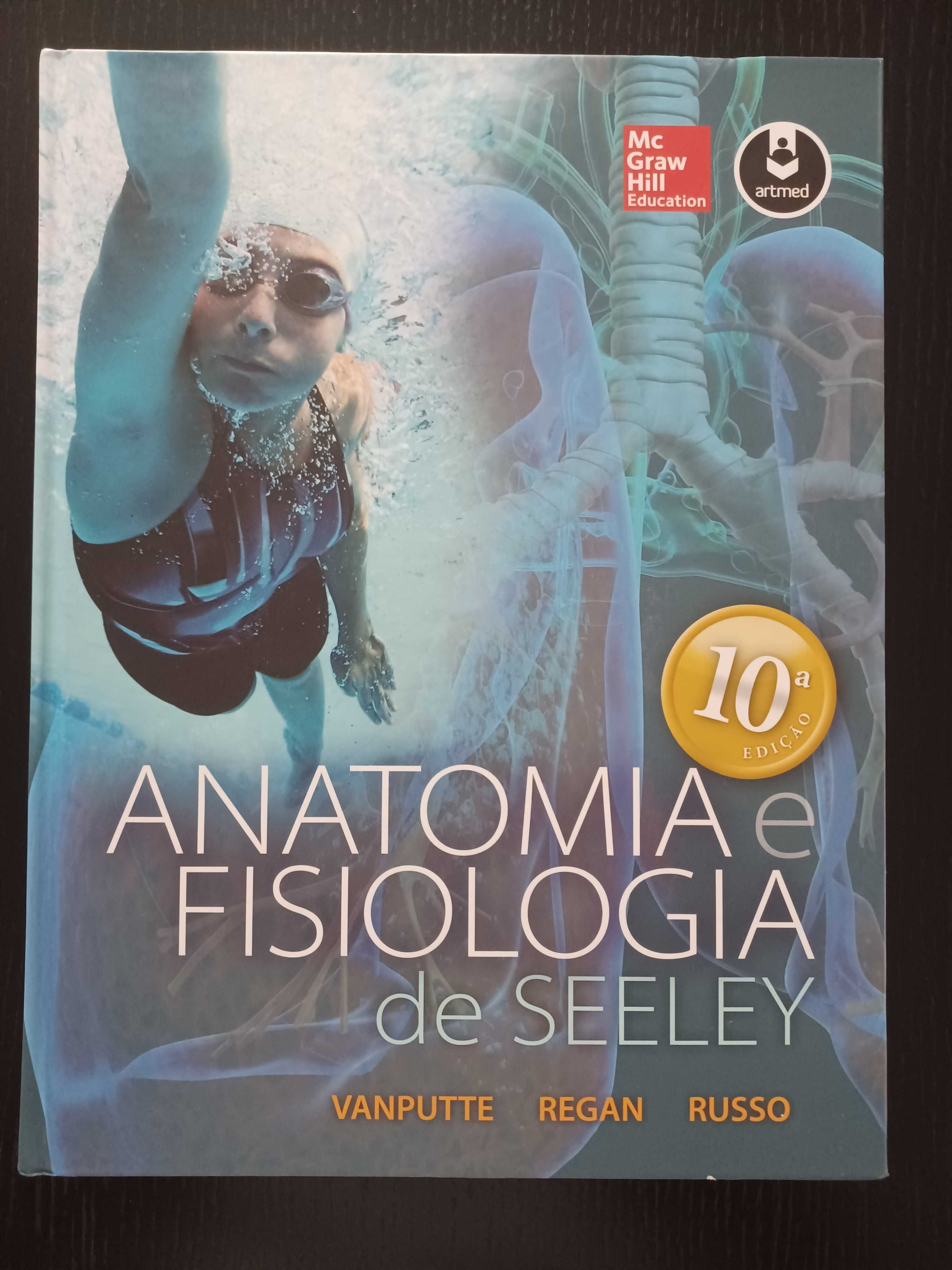 Livro Anatomia e Fisiologia de Seeley + Atlas Anatomia