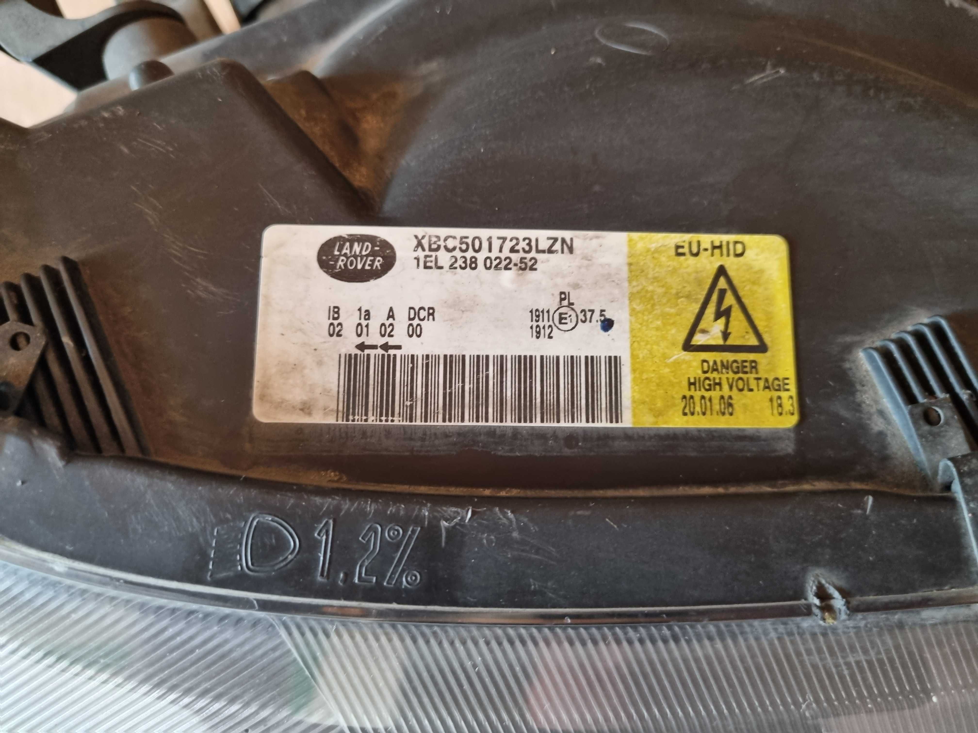 Range Rover Sport 06-09 lampa prawa Xenon