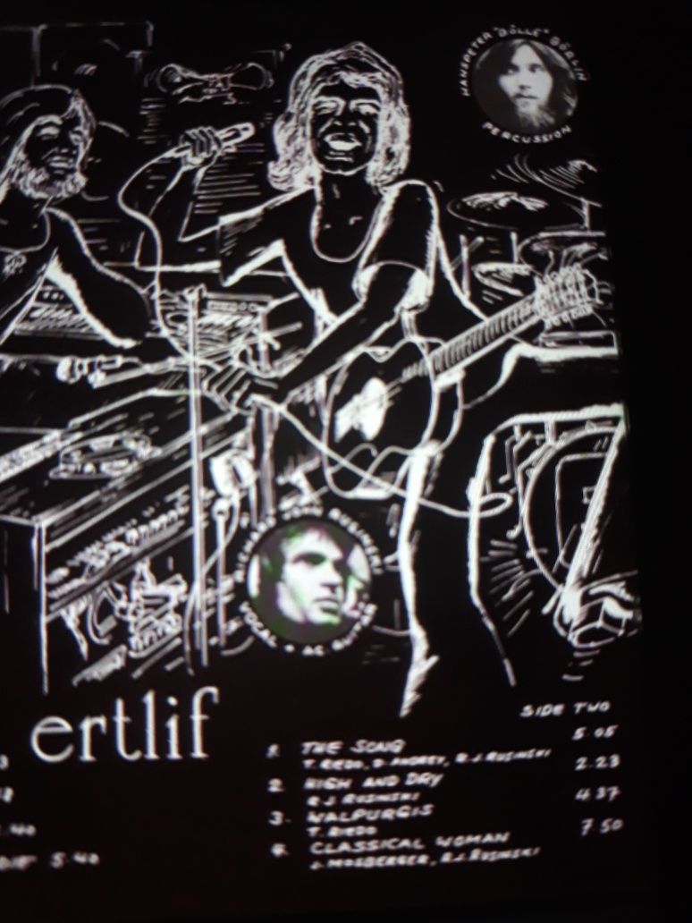 Archiwum hard, prog, psych  rocka  ERTLIF- Ertlif Plus.2 LP. 1972.