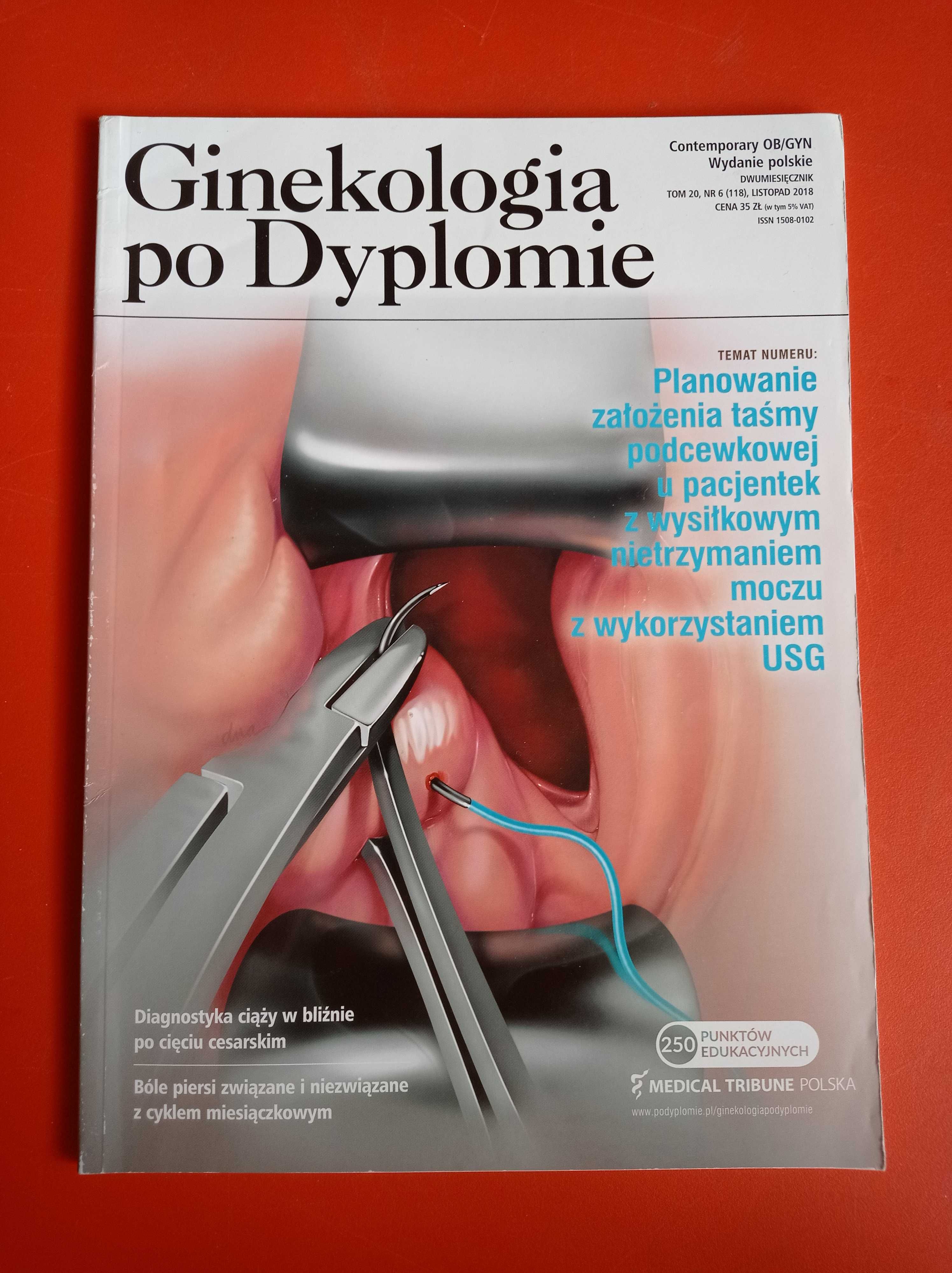 Ginekologia po dyplomie, nr 6, tom 20, listopad 2018