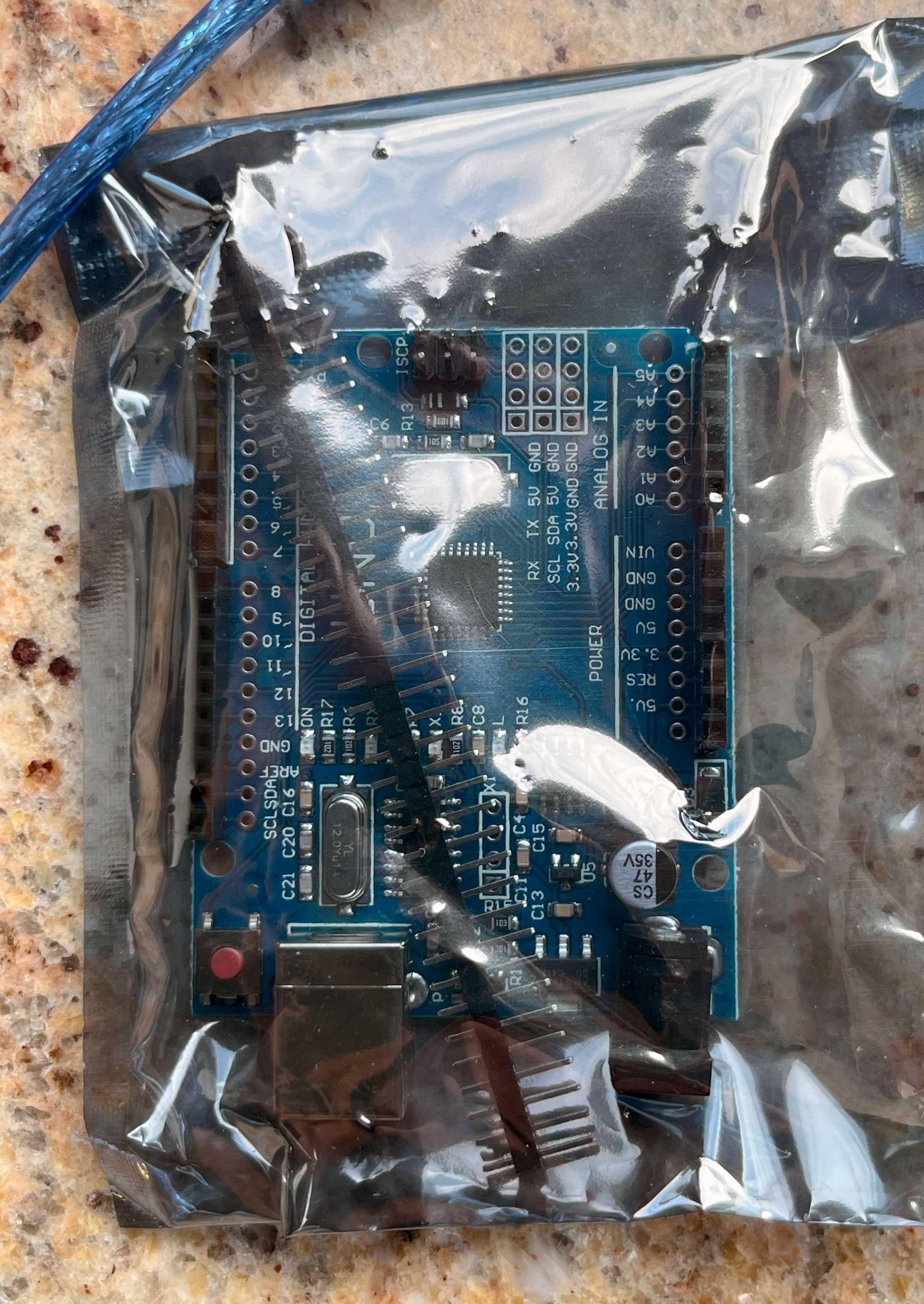 Zestaw CNC Shield V3 + Arduino UNO R3 + 4 Stepstiki A4988 + radiatory
