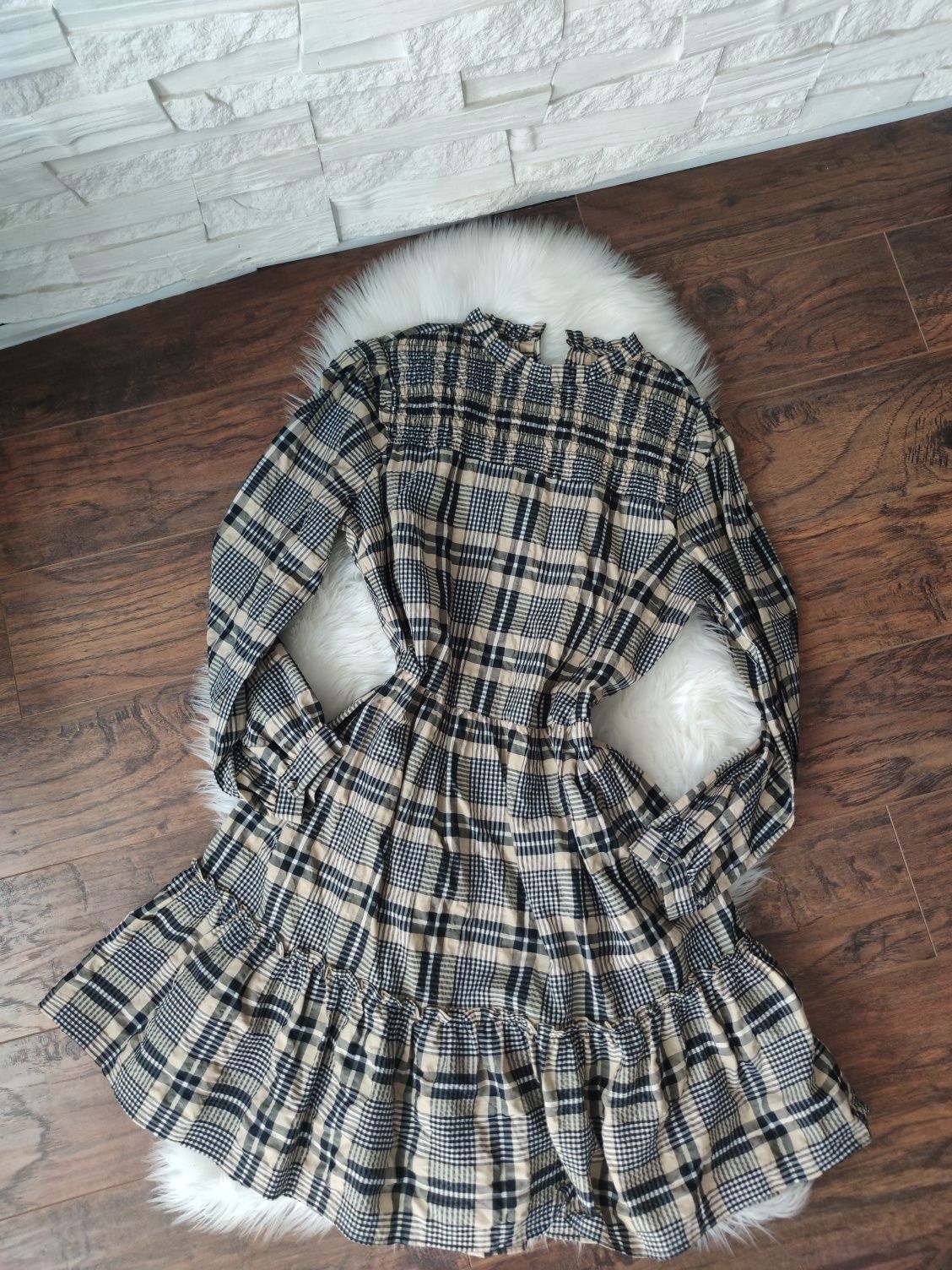 Boho luźna sukienka rozmiar L