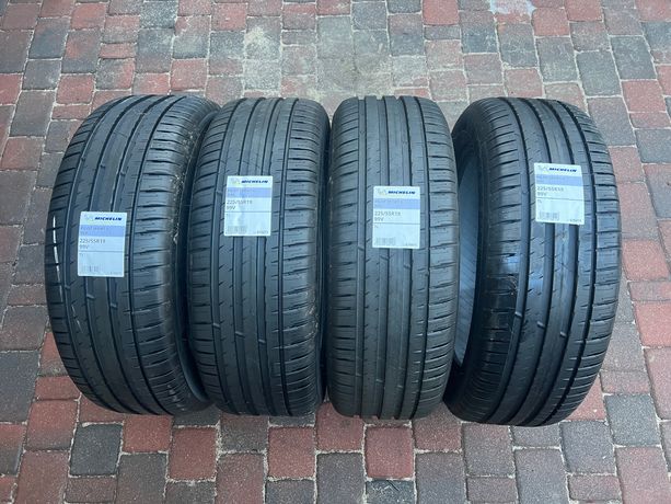 4× Michelin Pilot Sport 4 SUV 225/55R19 99 V rant ochronny