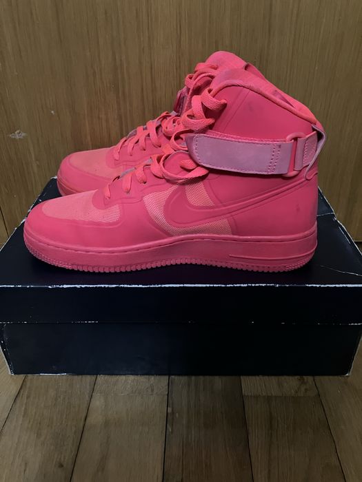 Nike Air Force I HI HYP PRM Solar Red