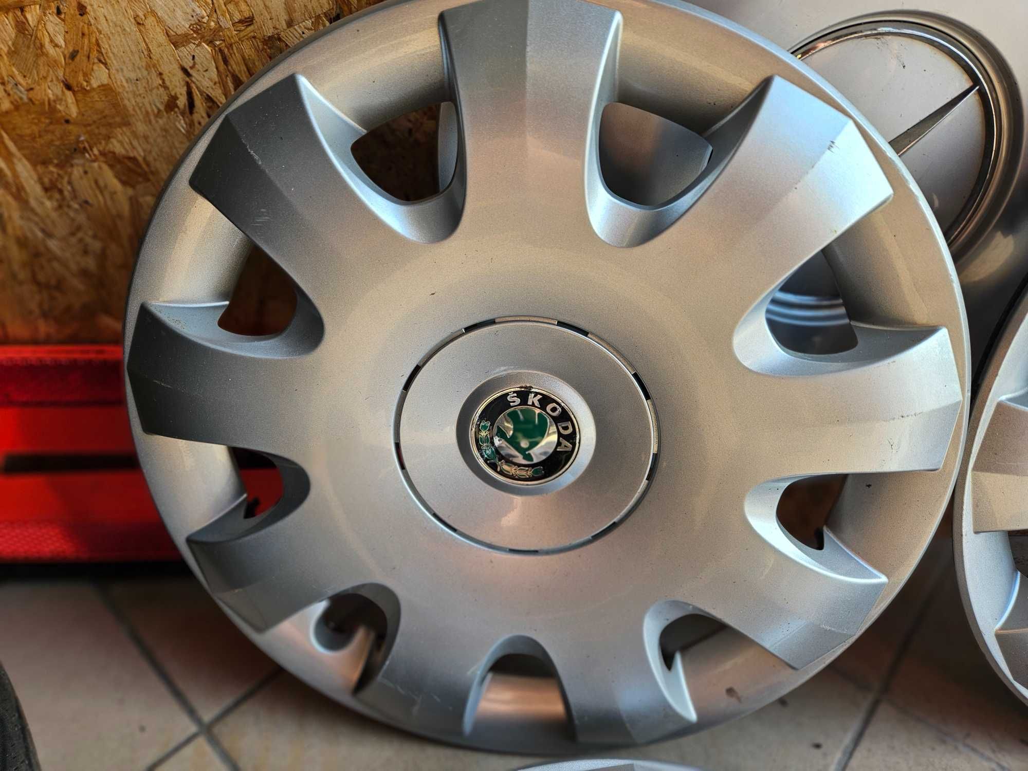 Kołpaki Dekle Skoda Oryginał 15