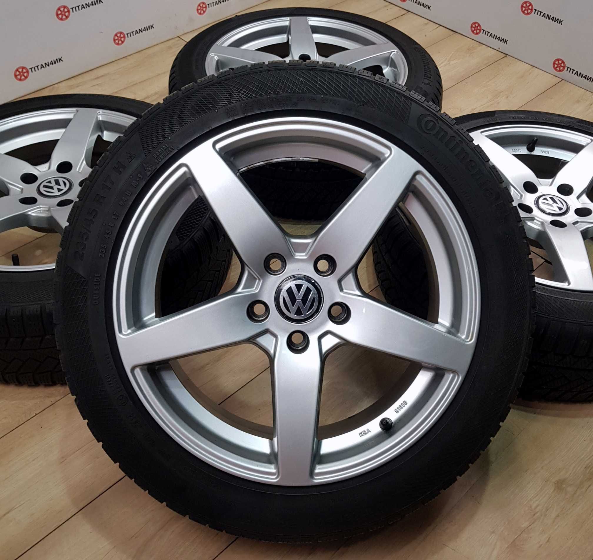 Диски VW R17 5x112 Tiguan Passat Jetta Skoda Octavia Superb Audi A4 A6