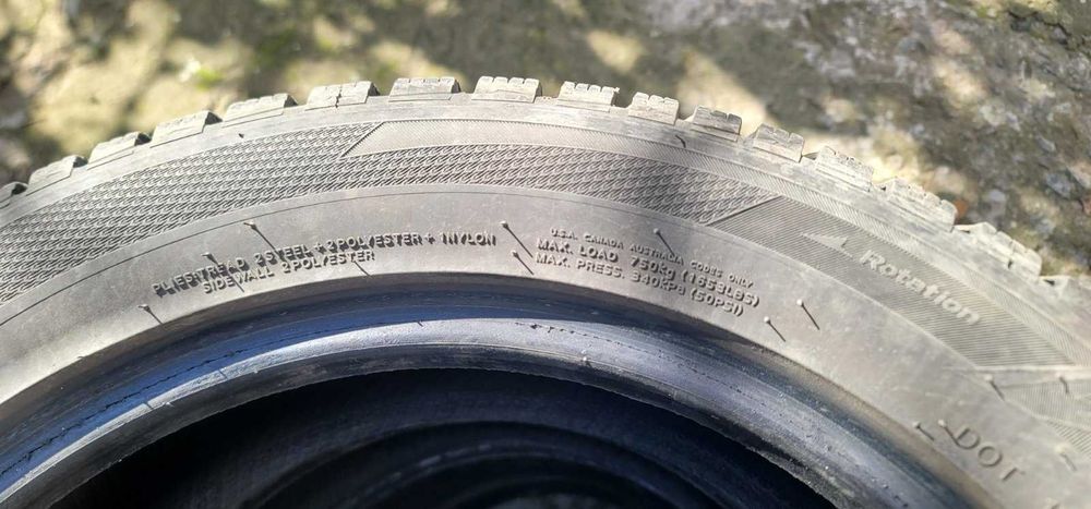 215/55 R17 Майже Нова гума HANKOOK KOREA - 4 штуки