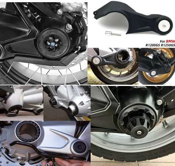 Proteções p/ transmissão/cardan traseiro BMW lc r120/1250 gs/a