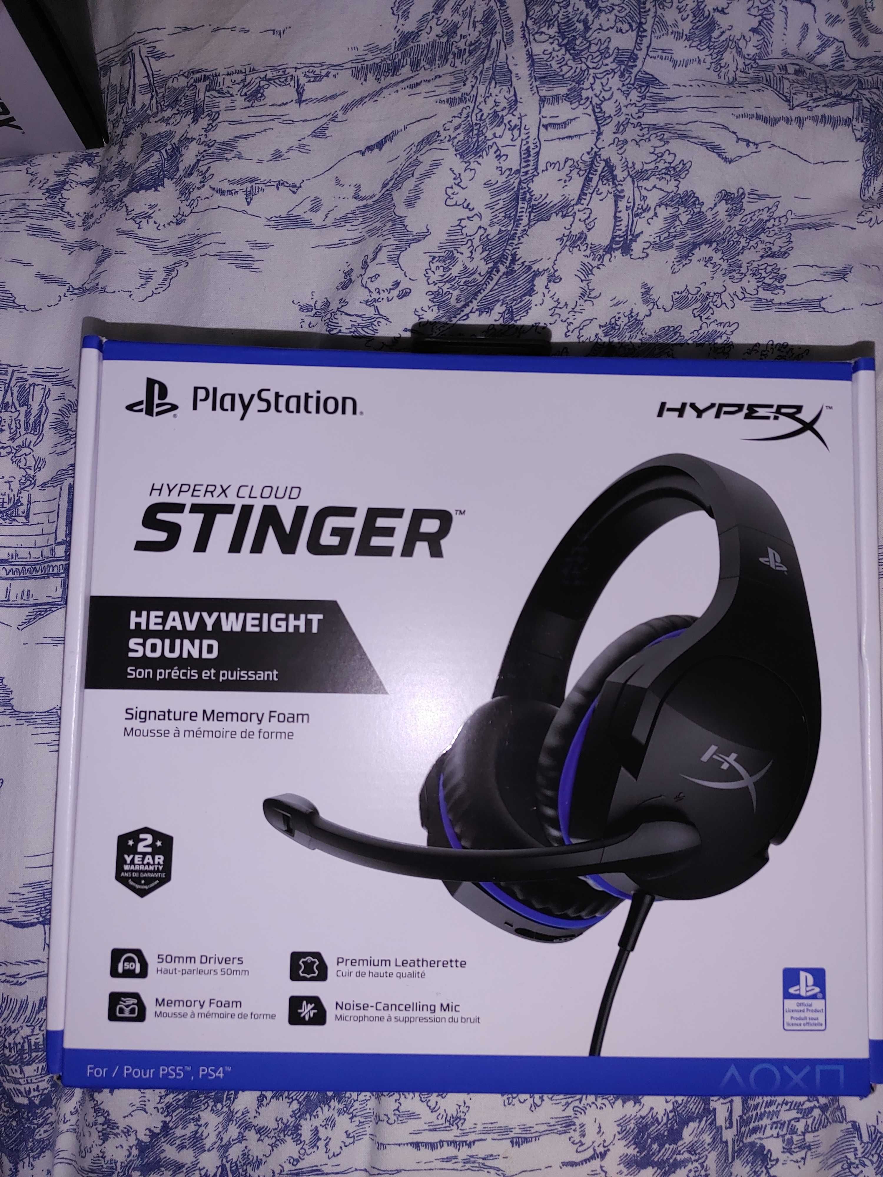 Навушники HyperX cloud stinger PS5, PS4.