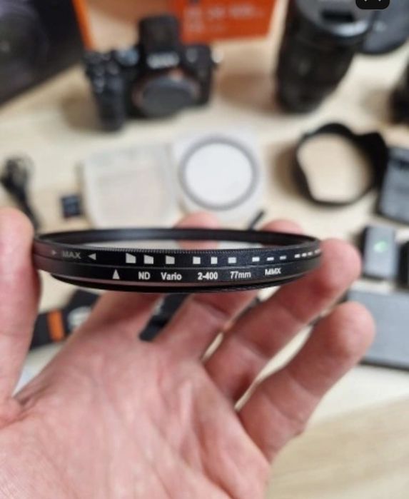 JAK NOWY Sony A7 III 24.2 MPx + Grip + Filtr ND