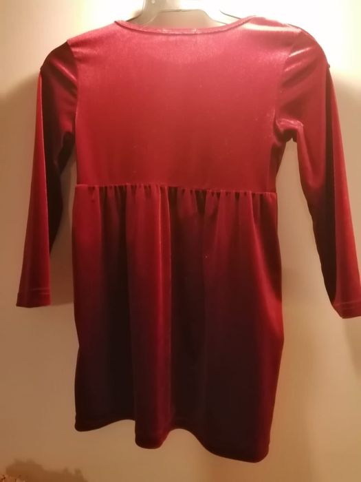 Sukienka świąteczna r.128