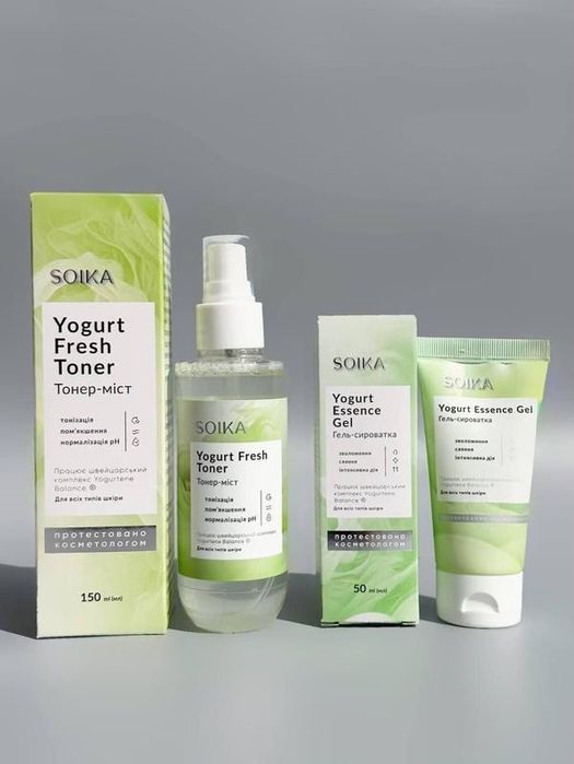 Догляд за шкірою Soika тонер-міст гель сировотка