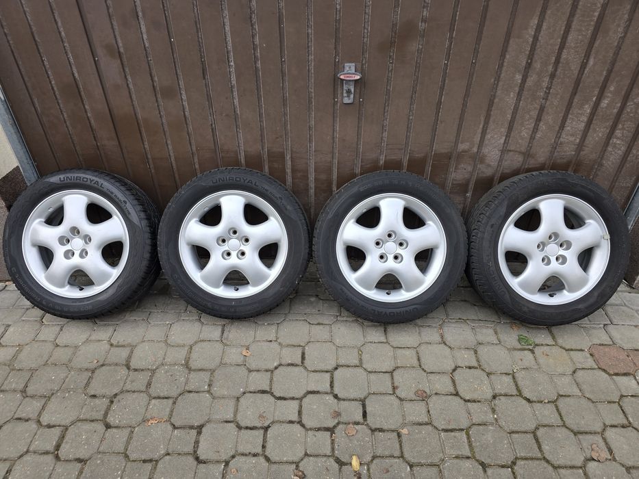 Felgi z oponami 205/55R16 Chrysler PT Cruiser 5x100 Sebring Cirrus VW