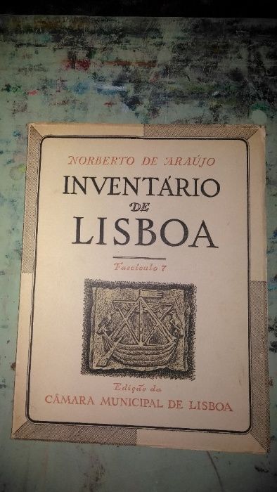 "Inventário de Lisboa" De Norberto Araújo