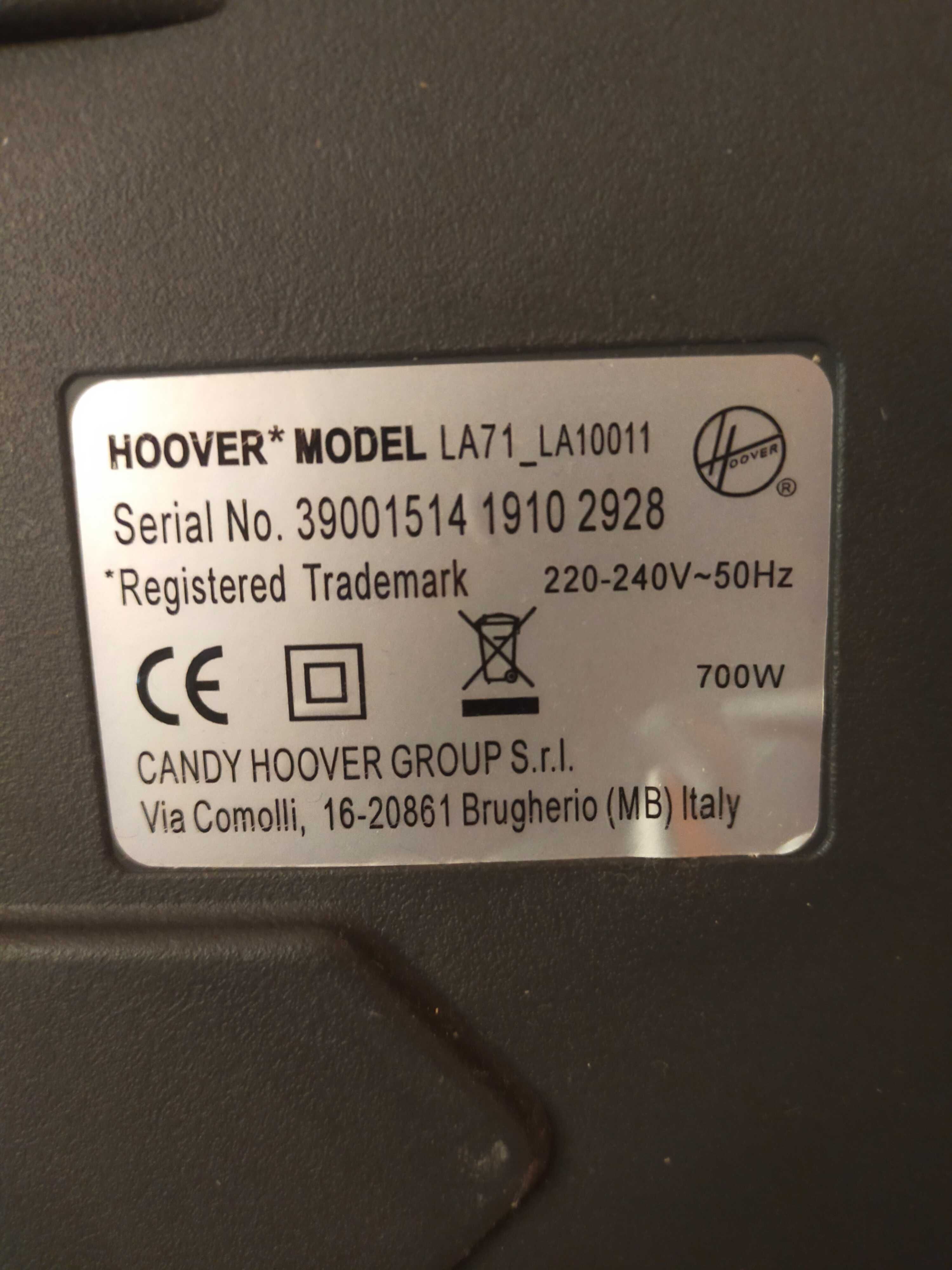 Aspirador Hoover Lander sem saco
