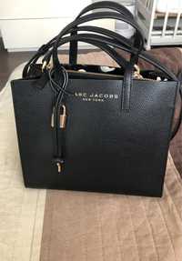 Marc Jacobs чорна шкіряна сумка-тоут Mini Grind Tote