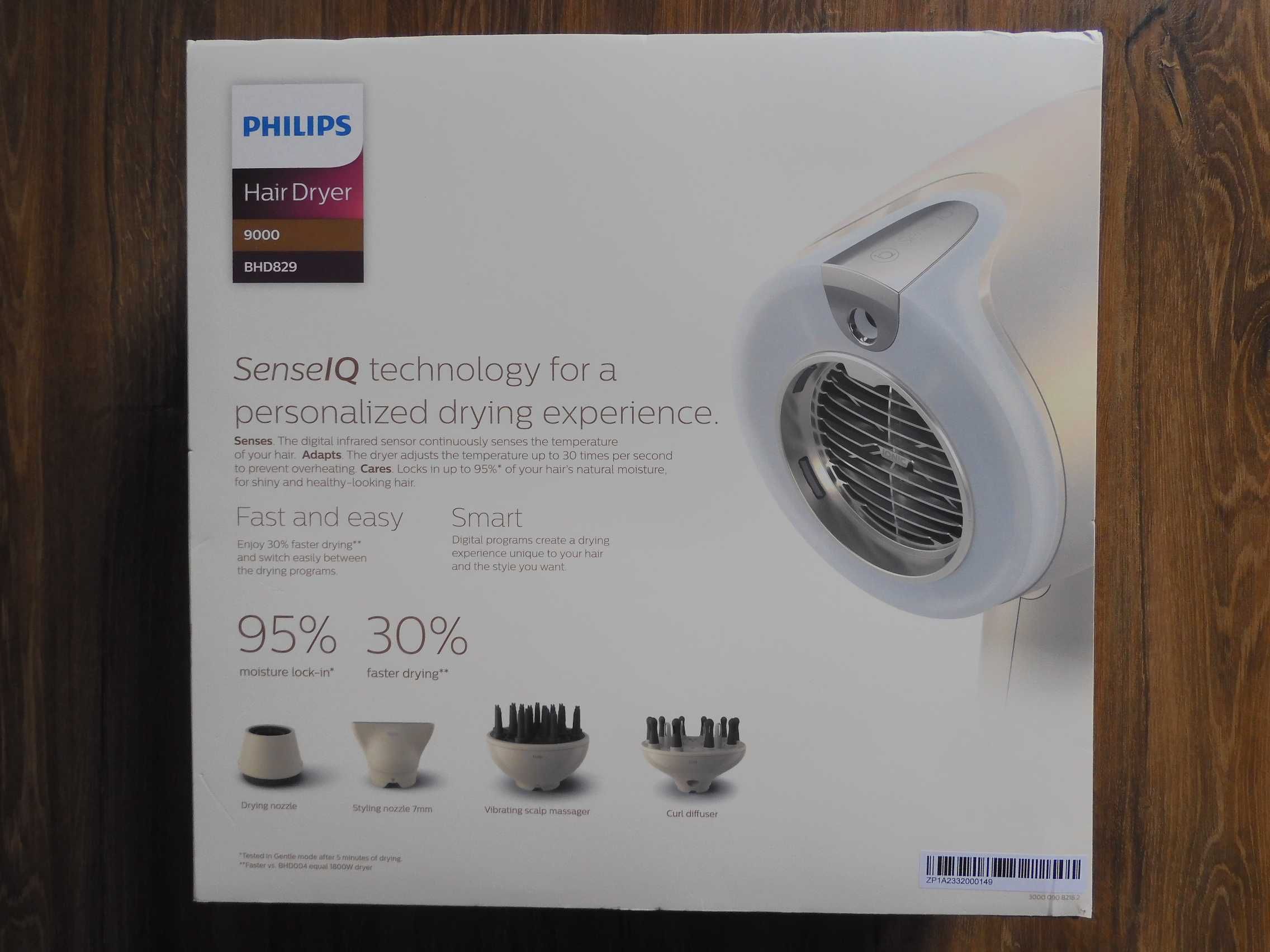 PHILIPS SENSE IQ Suszarka. Lokówka, Prostownica Zestaw do włosów