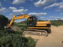 Koparka JCB JS160 LC 2010 rok - silnik ISUZU - 3 łyżki