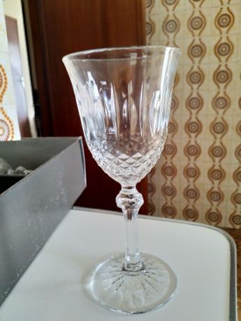 Copo de cristal para vinho
